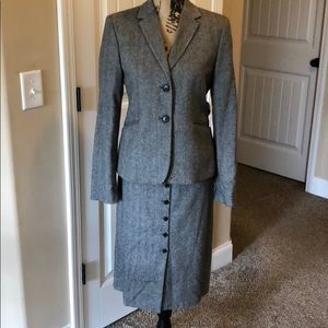 Two piece Benetton skirt suit. Made in Italy